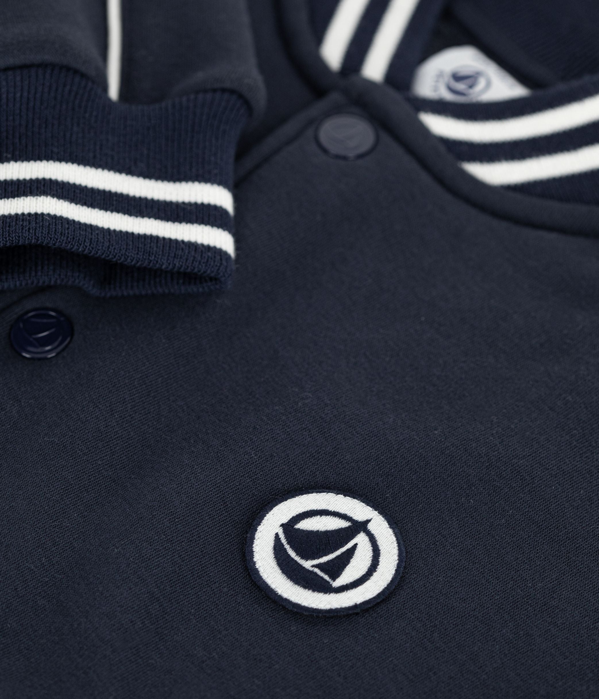Petit Bateau - Veste teddy enfant en coton uni