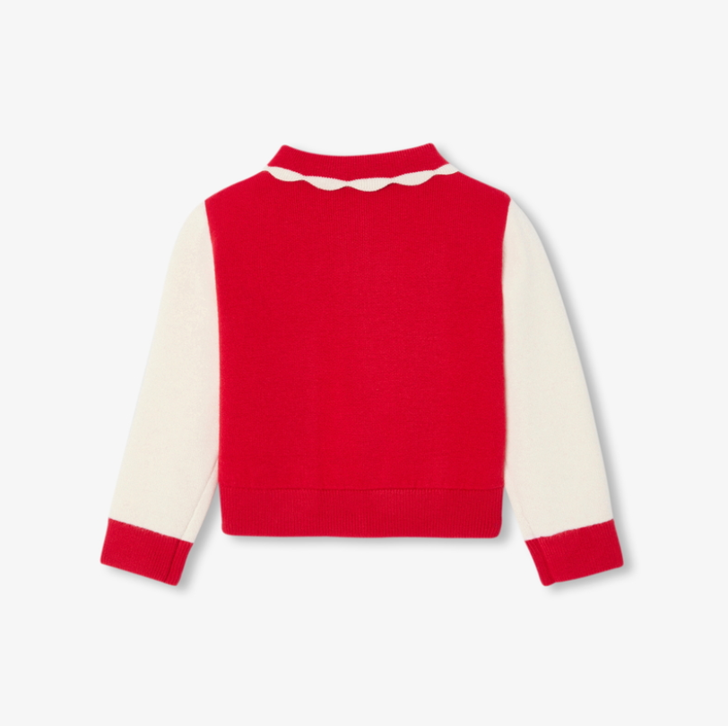 Jacadi - Veste Teddy bébé fille en tricot Orphée