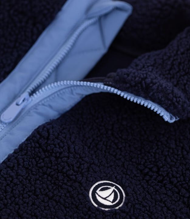 Petit Bateau - Manteau ouatiné en sherpa