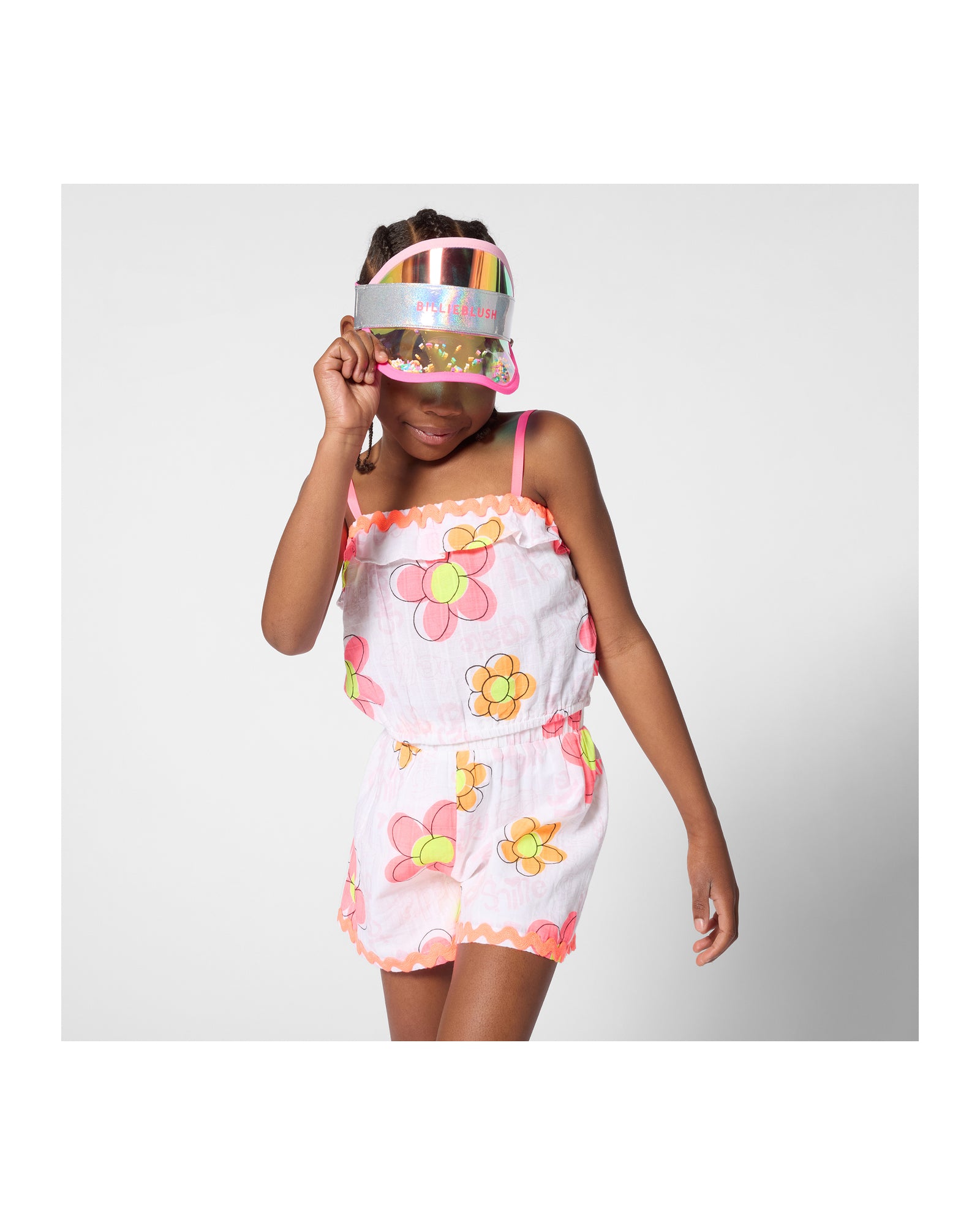 Billieblush - Visière confettis irisée