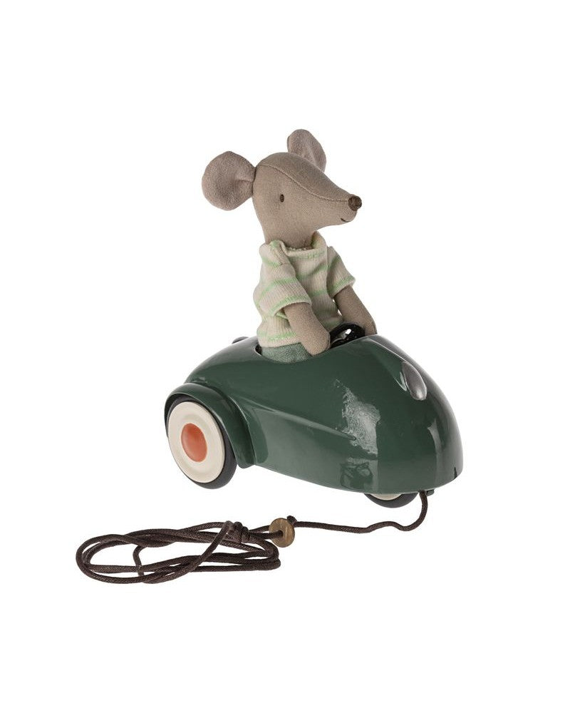 Maileg - Dark green mouse car