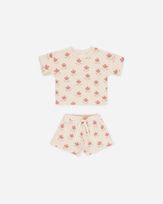 Quincy Mae - Ensemble Short Waffle