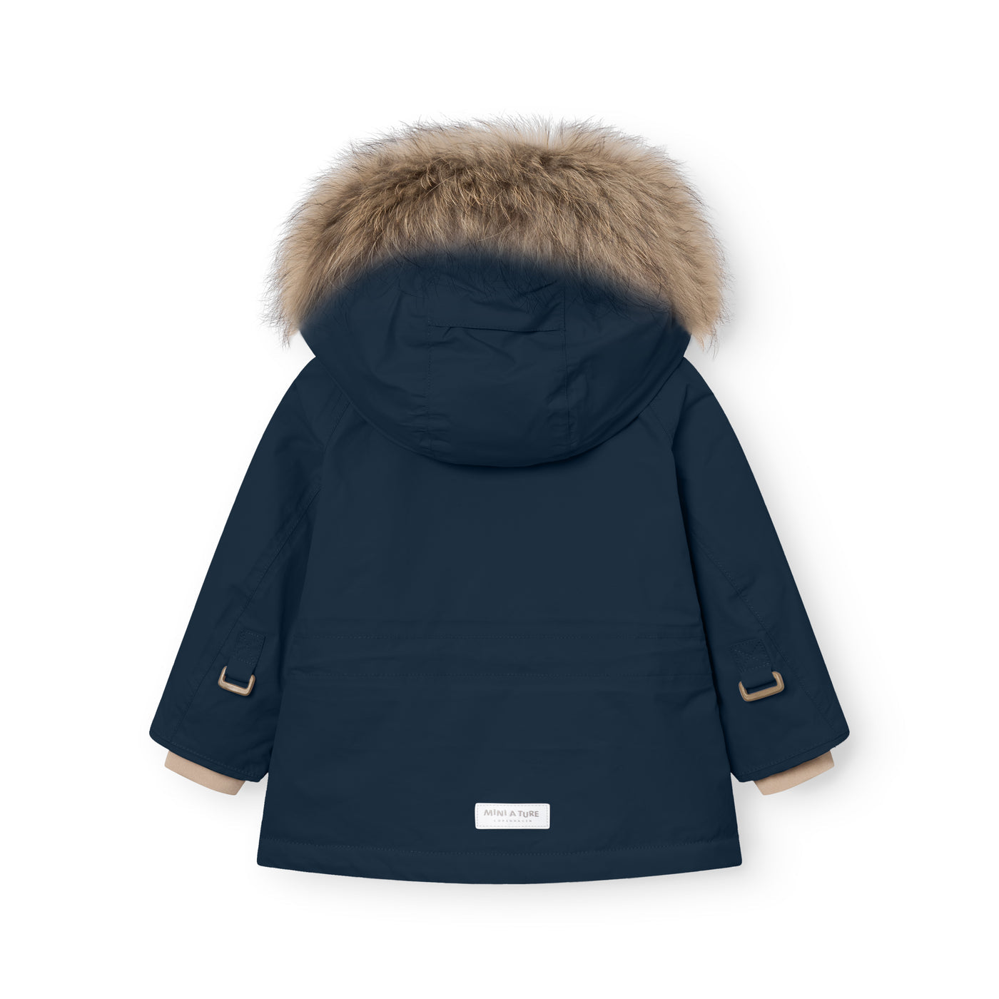 Mini A Ture - 2 Piece Winter Jacket Wally + Overalls Witte