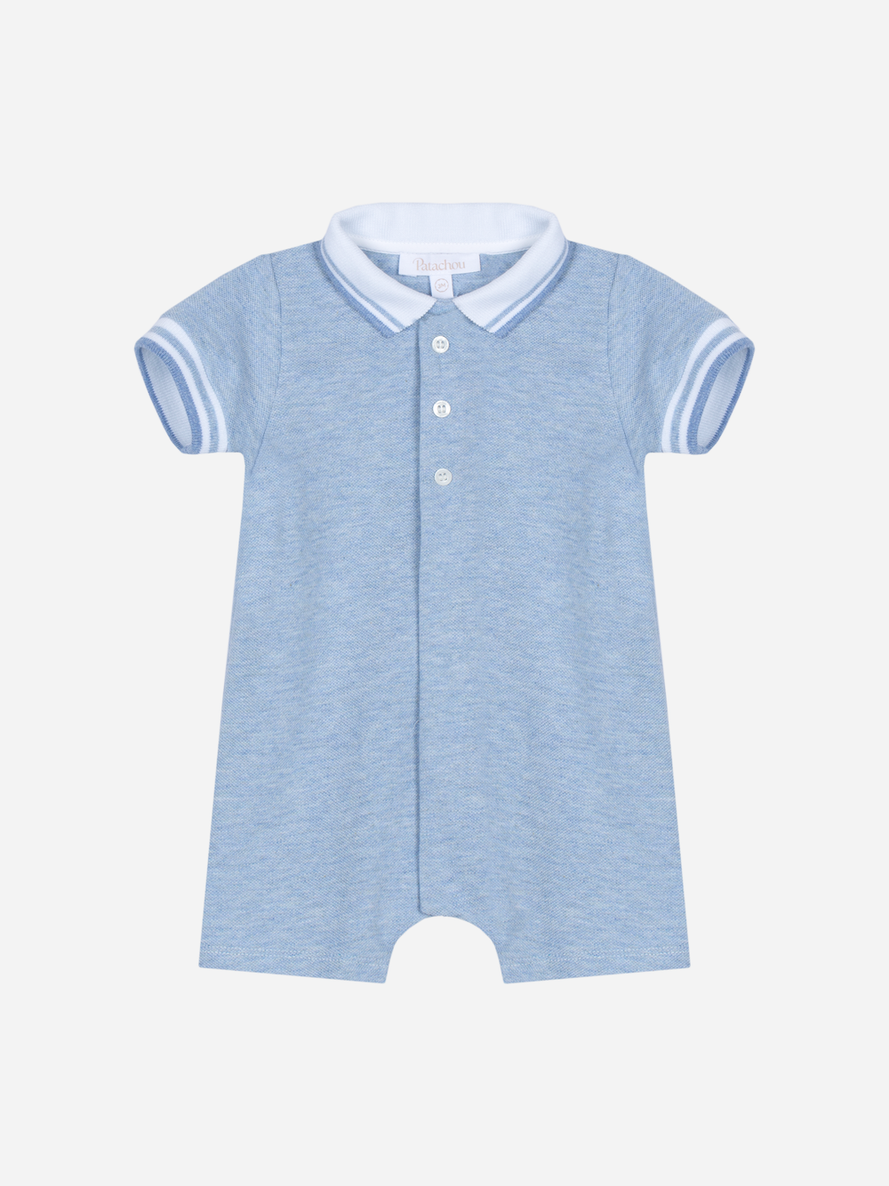 Patachou - Combinaison blanche et bleue