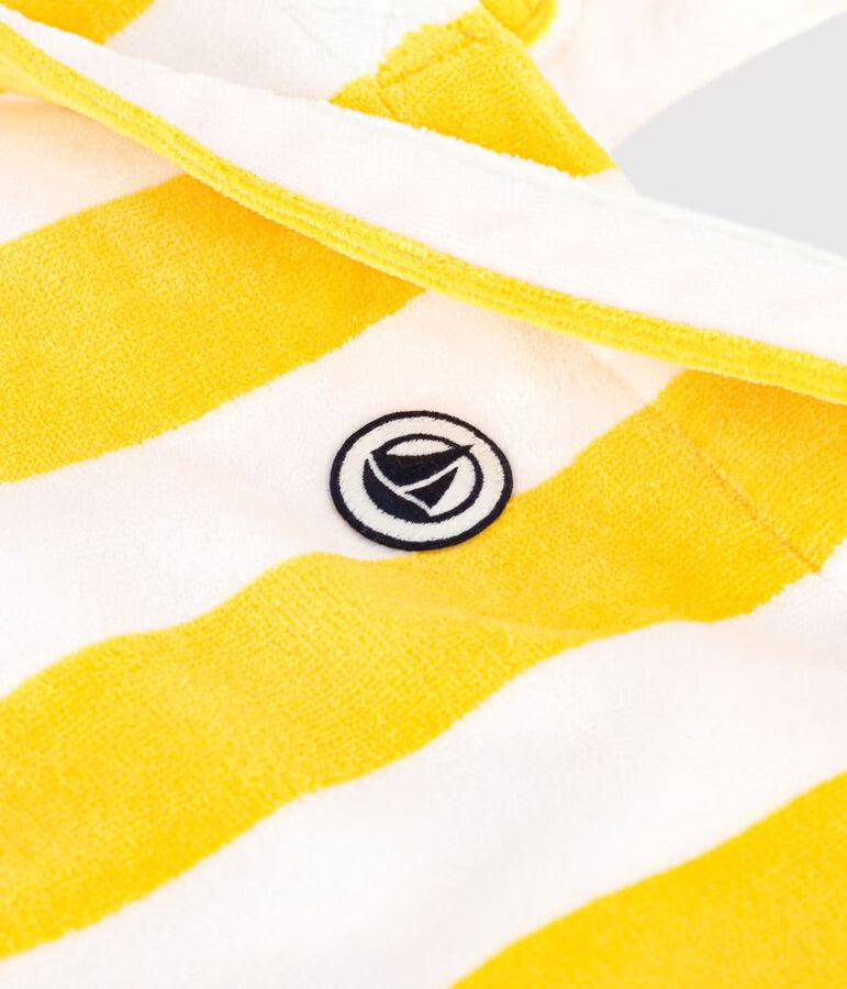 Petit Bateau - Sac de plage en coton éponge à rayures