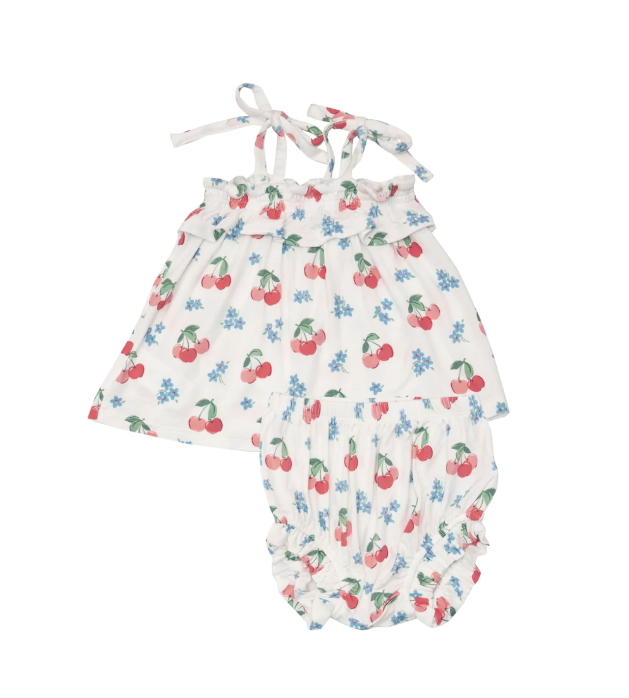 Angel Dear Ruffle Top + Bloomer