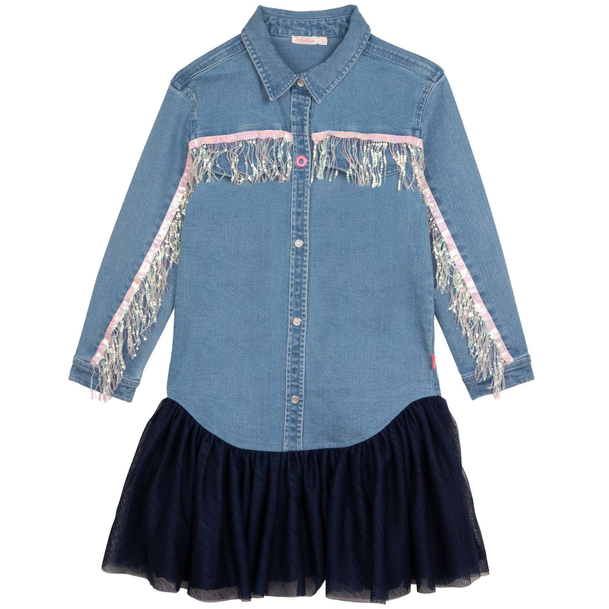 Billieblush - Robe 2 En 1 Franges