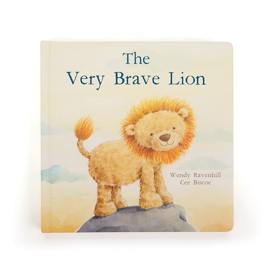 Jellycat - "The Very Brave Lion" book