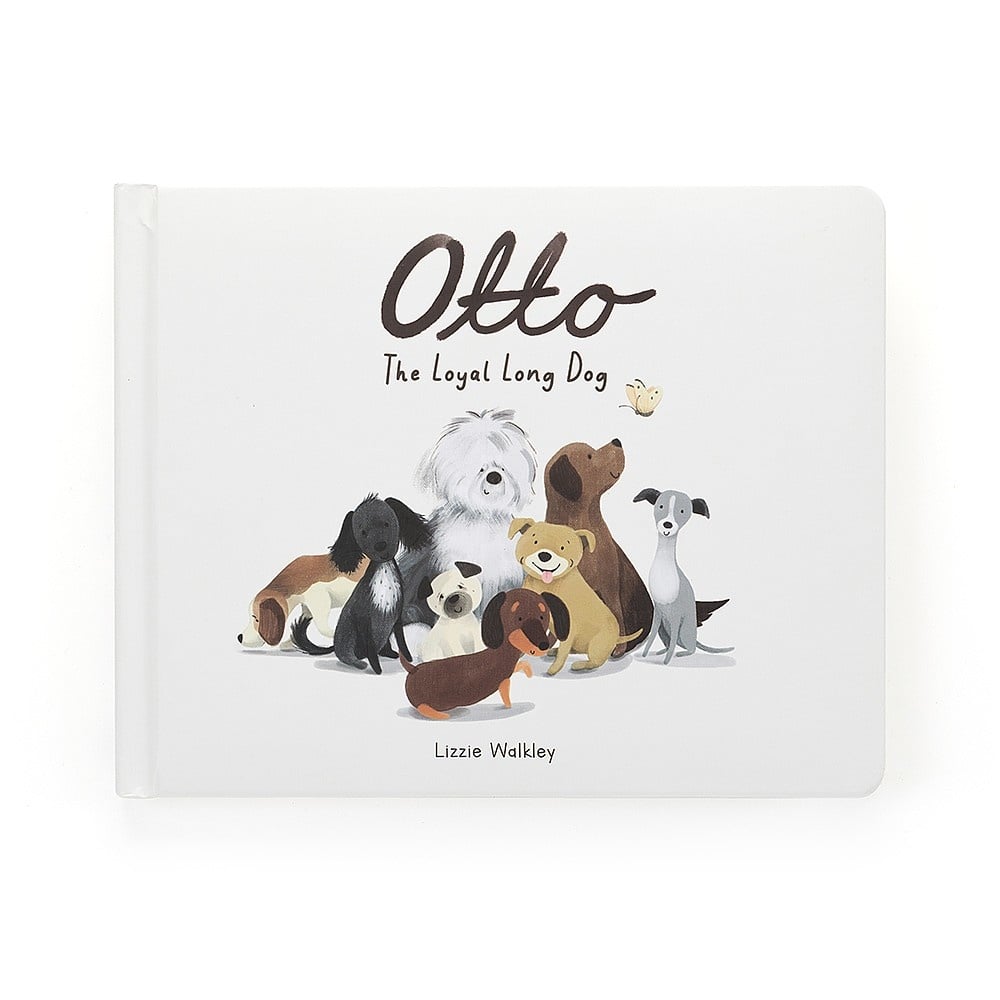 Jellycat - "Otto The Loyal Long Dog" book