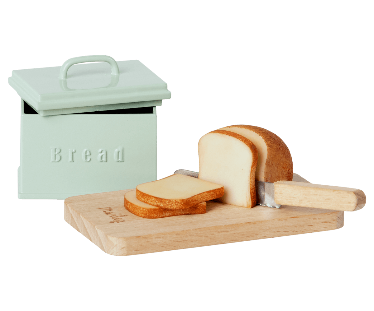 Maileg - Bread box with board and knife
