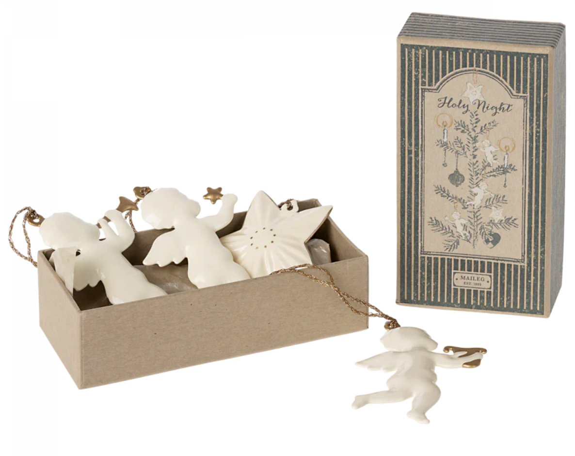 Maileg - "Holy Night" metal ornament set