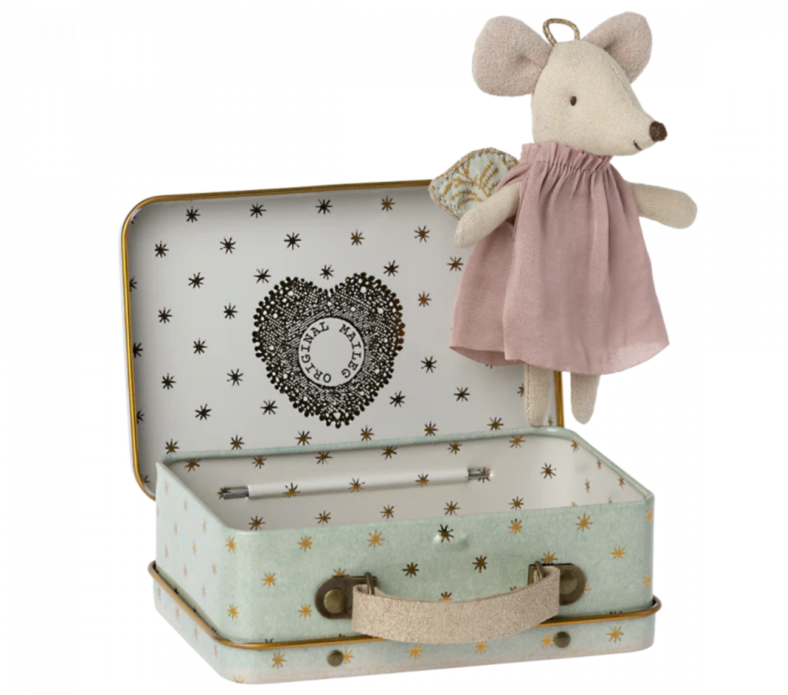 Maileg - Mouse Angel In A Suitcase