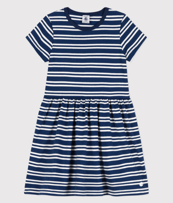 Petit Bateau - Robe Rayée