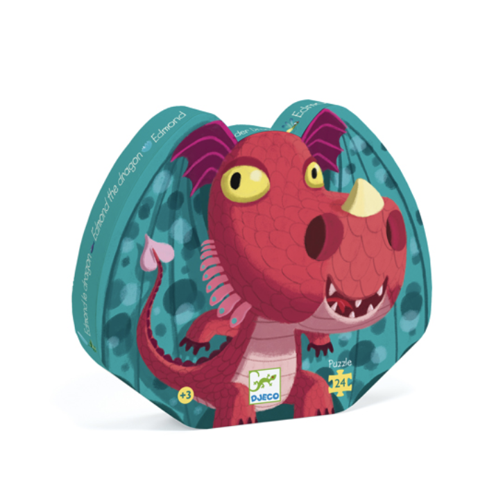 Djeco - Silouhette/Edmond The Dragon Puzzle