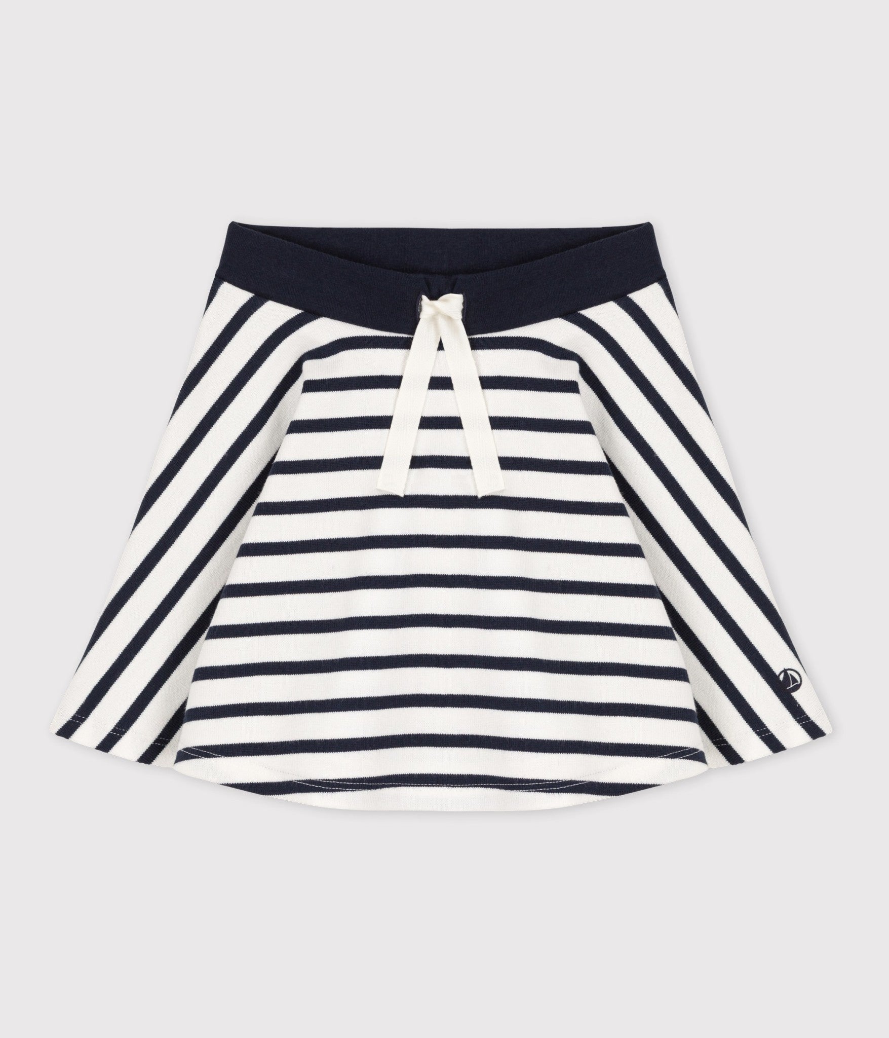 Petit Bateau - Striped Skirt Ma/Smo