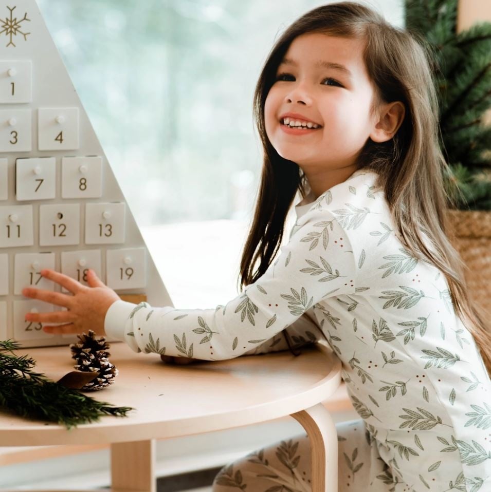 Petit Lem - Laurel Leaves Pyjama Set