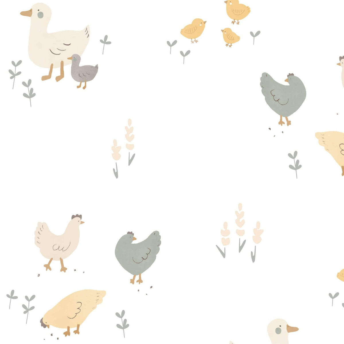 Perlimpinpin - Cotton Muslin Swaddle - Hens