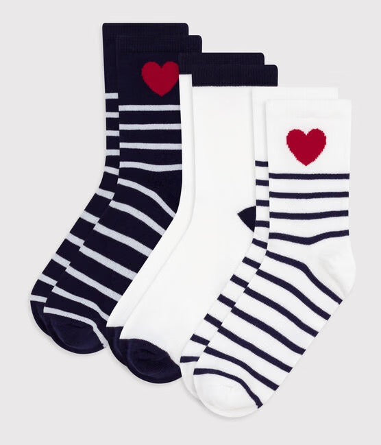 Petit Bateau - Lot de 3 Paires de Chaussettes