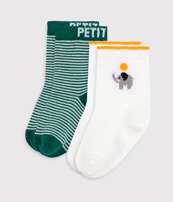 Petit Bateau - Lot de 2 Paires de Chaussettes
