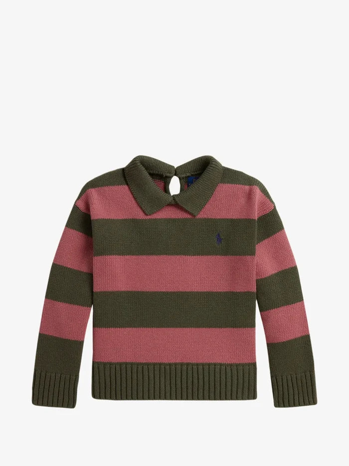 Polo Ralph Lauren - Pull rayé à col