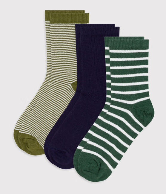 Petit Bateau - Lot de 3 Paires de Chaussettes