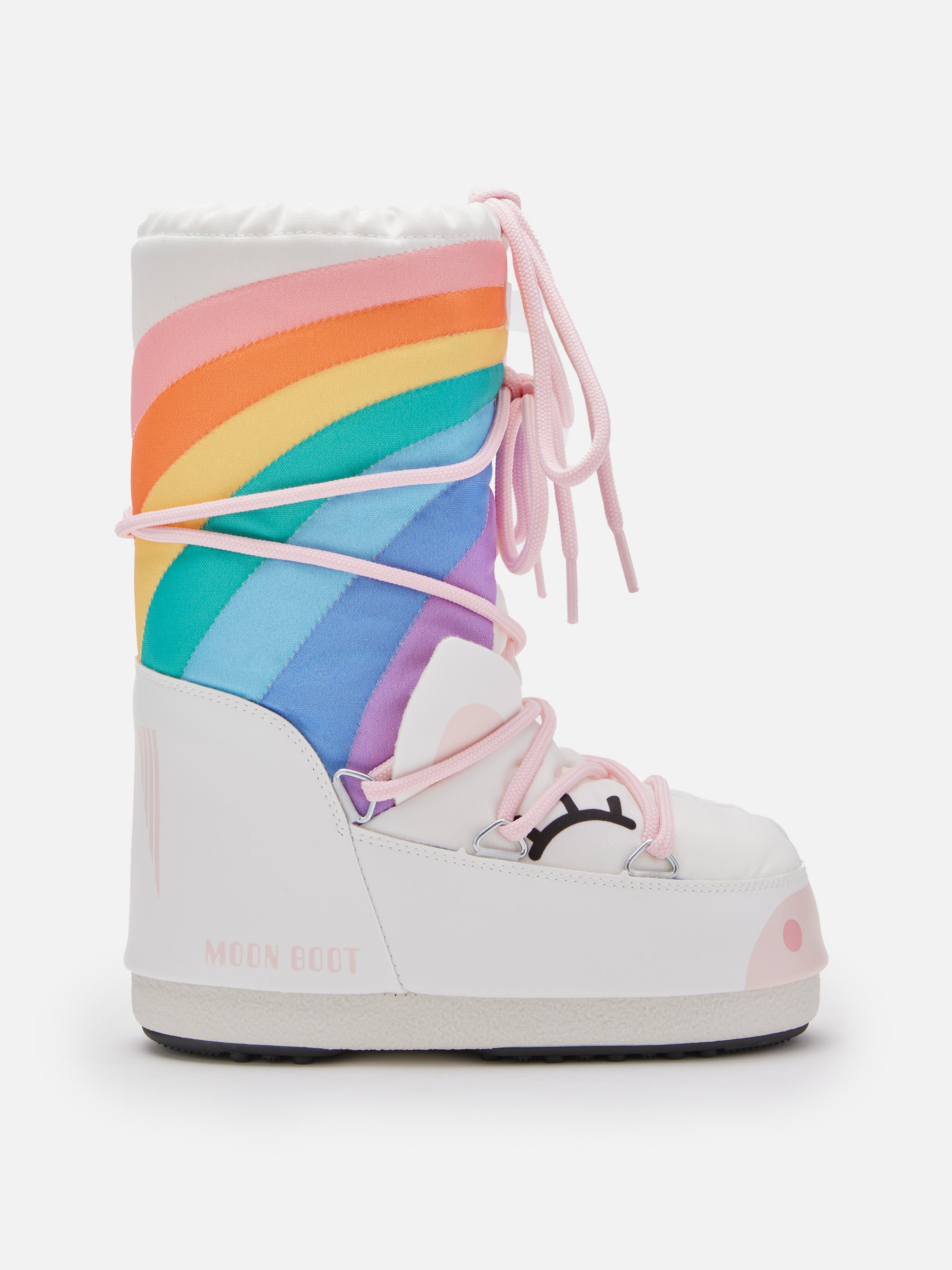 Moon Boots - Kids Icon Rainbow Nylon Snow Boots