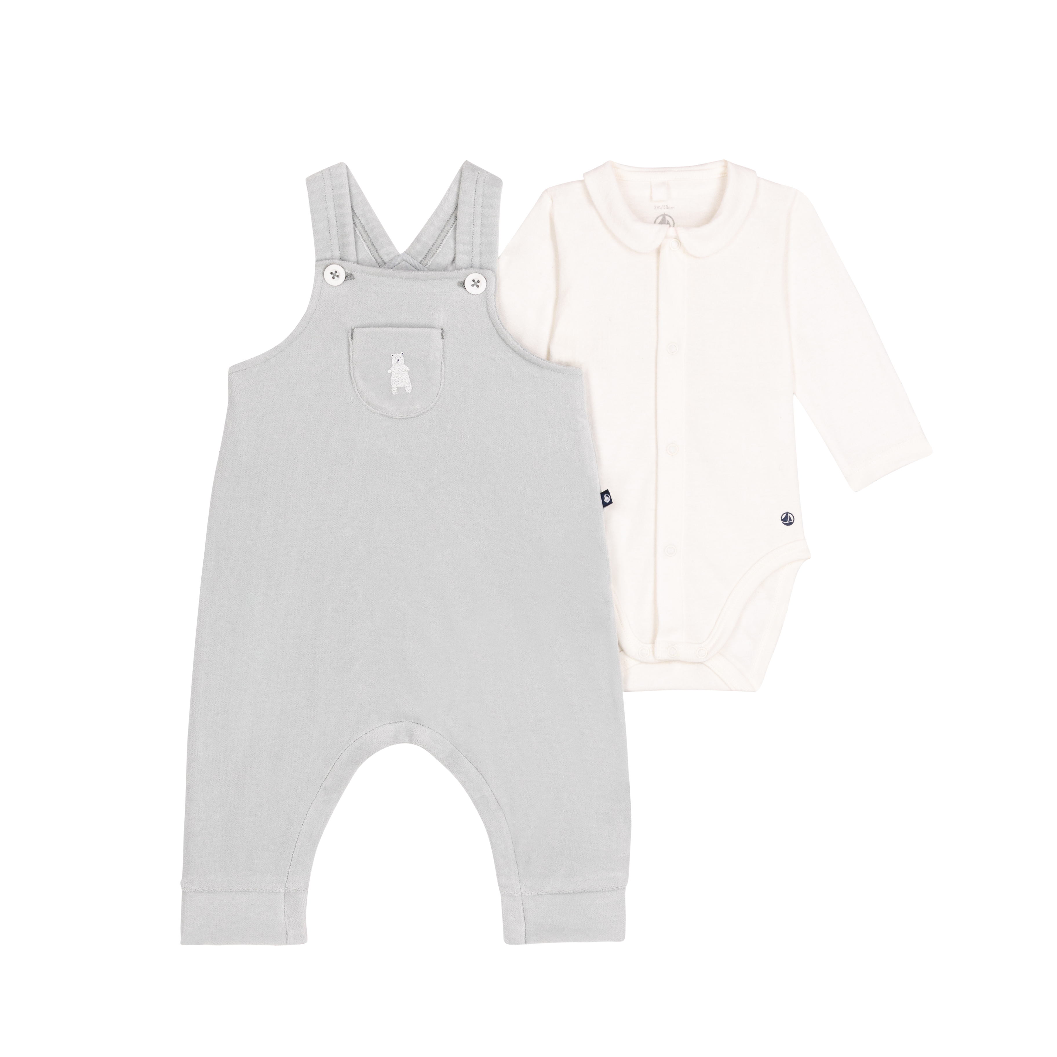 Petit Bateau - Overalls Set