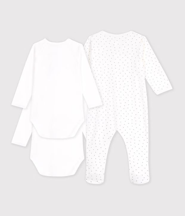 Petit Bateau - Pyjama Dors Bien + 2 Cache-Couches