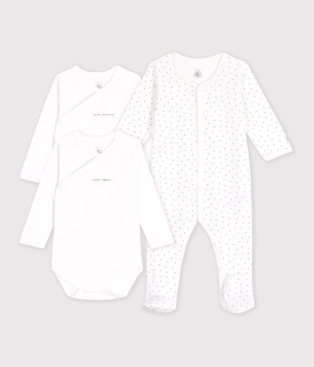 Petit Bateau - Pyjama Dors Bien + 2 Cache-Couches
