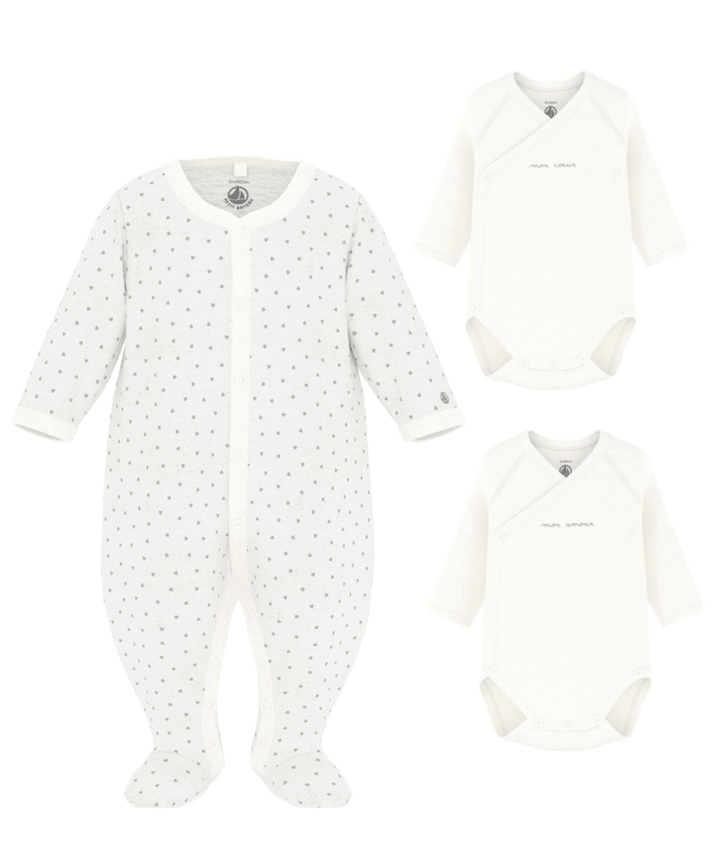 Petit Bateau - Pyjama Dors Bien + 2 Cache-Couches