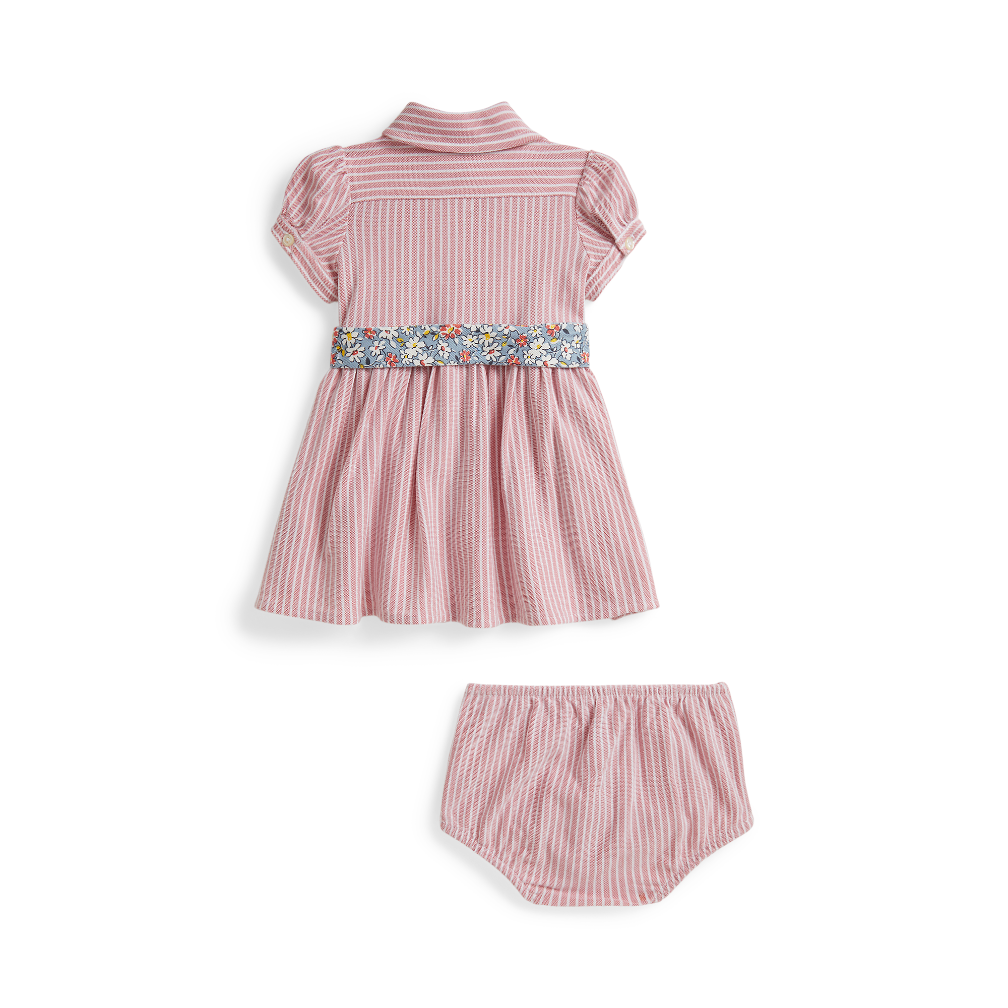 Polo Ralph Lauren - Robe polo en maille Oxford à ceinture et bloomer