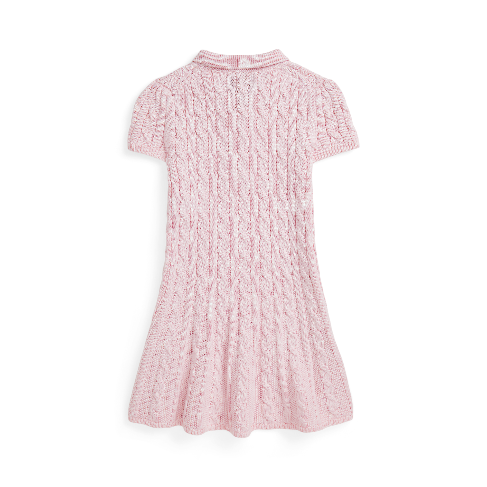 Polo Ralph Lauren - Robe Polo pull en coton tricoté torsadé