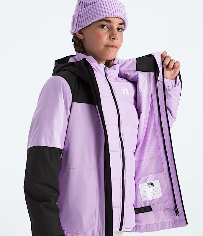 North Face - Teen Freedom Triclimate Coat + Overalls Set
