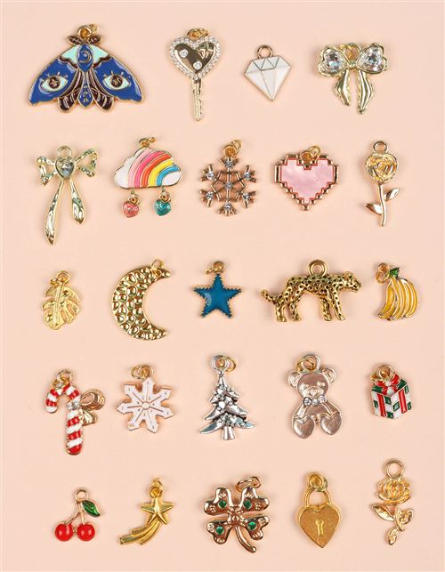 Calendrier de l'Avent Bijoux / Illustrations Clairice Gilford