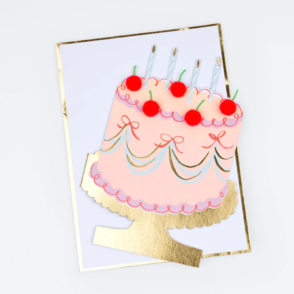 Meri Meri - Cherry Cake Birthday Card