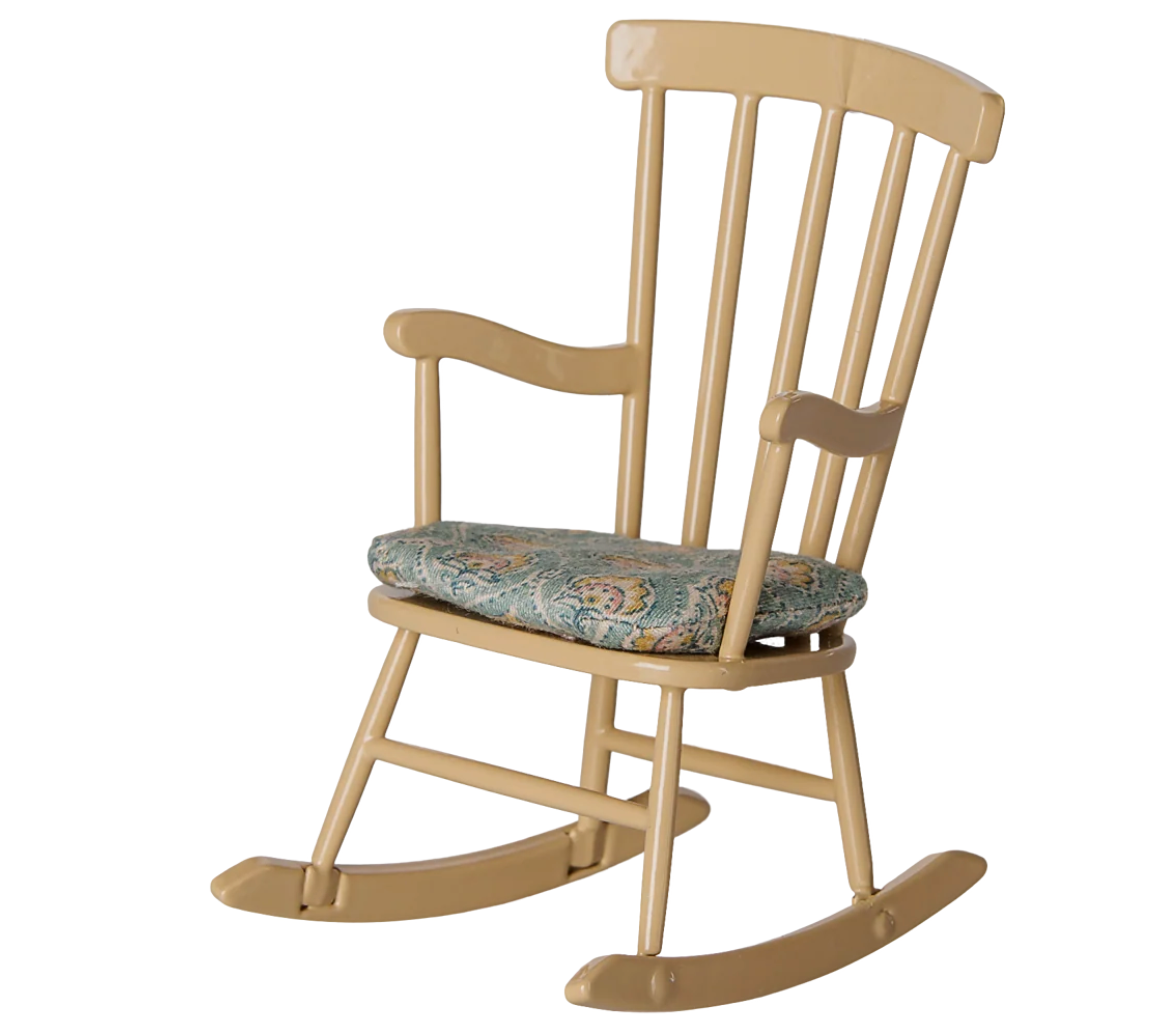 Maileg - Rocking chair, Mouse - Warm Sand
