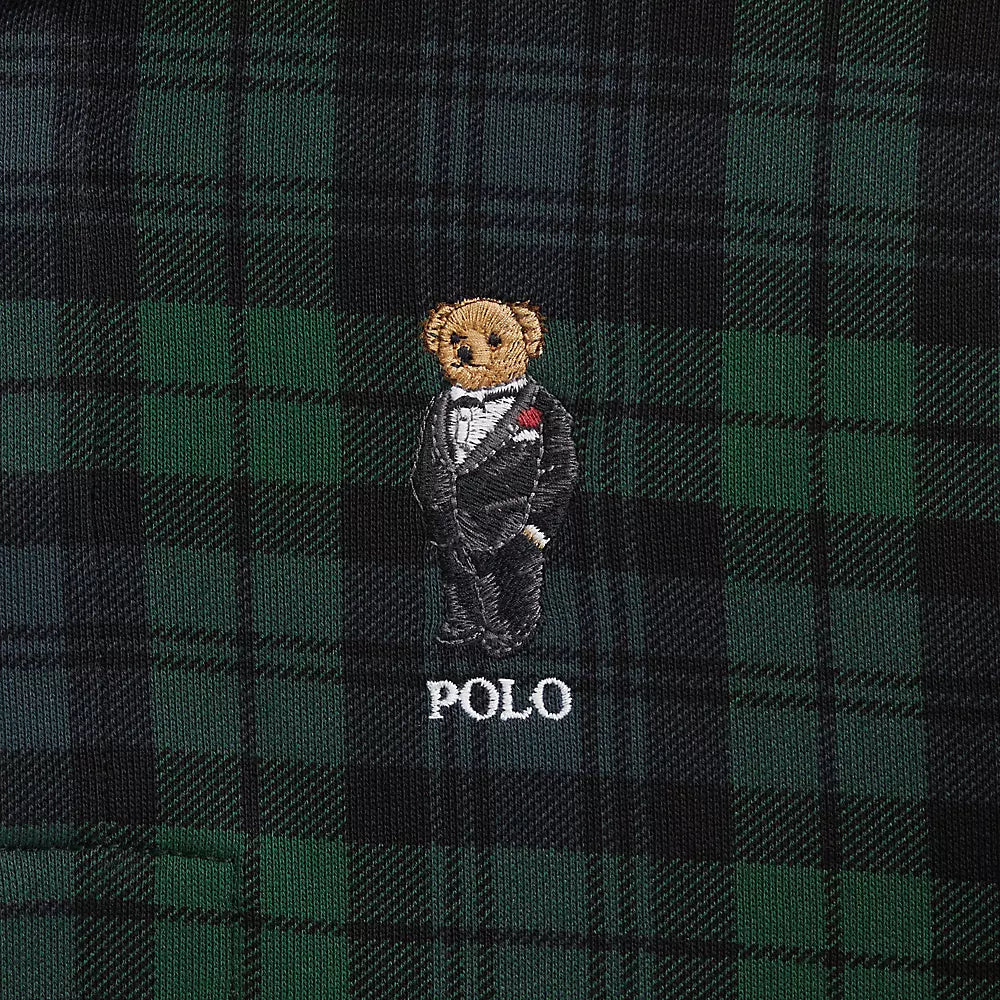Polo Ralph Lauren - Chandail de rugby à carreaux 'Polo Bear'