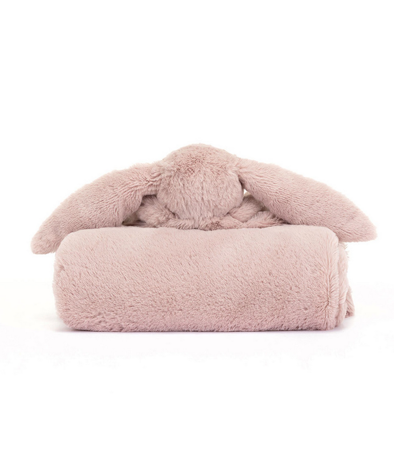 Jellycat - Couverture Lapin Lux Rosa