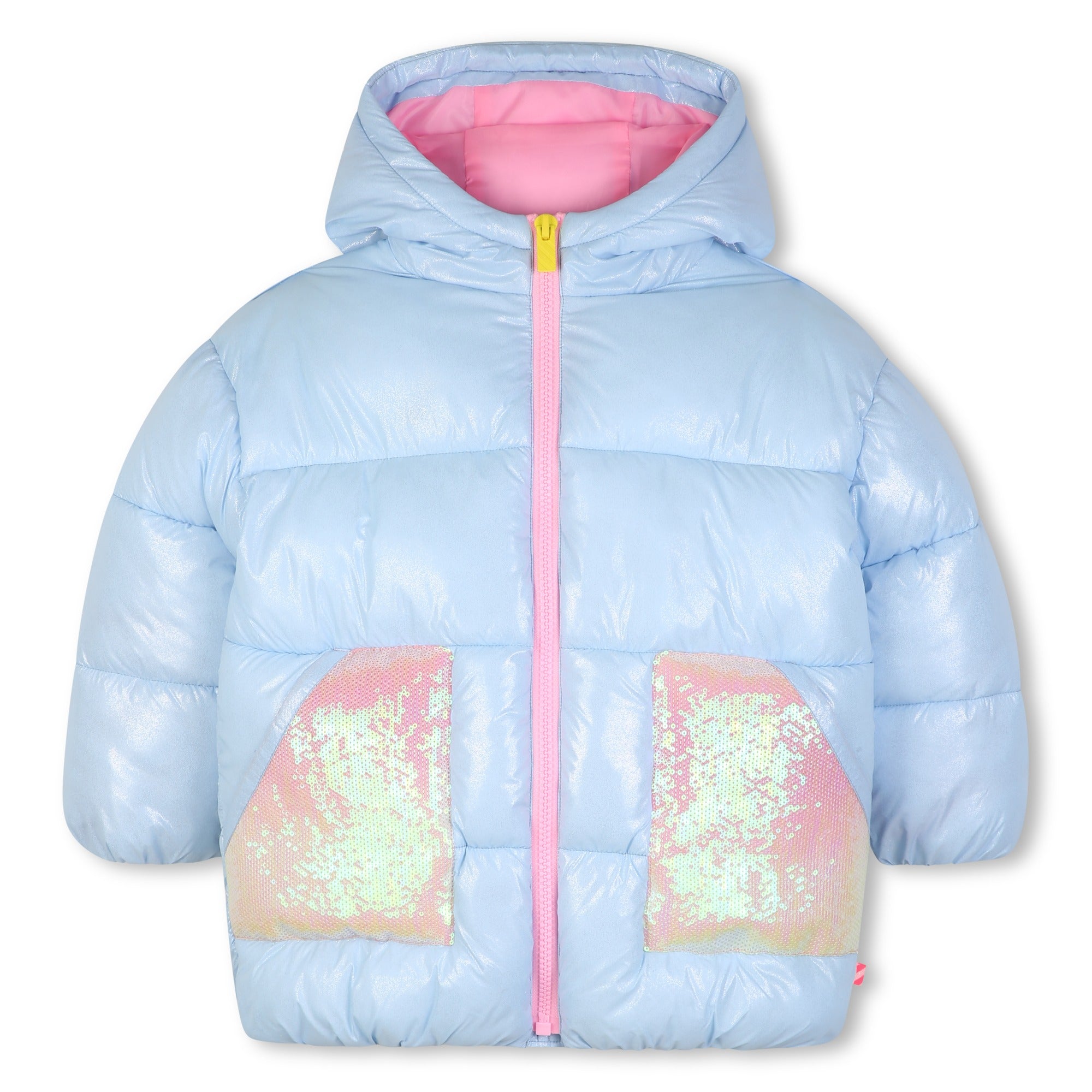 Billieblush - Doudoune Capuche Bleu