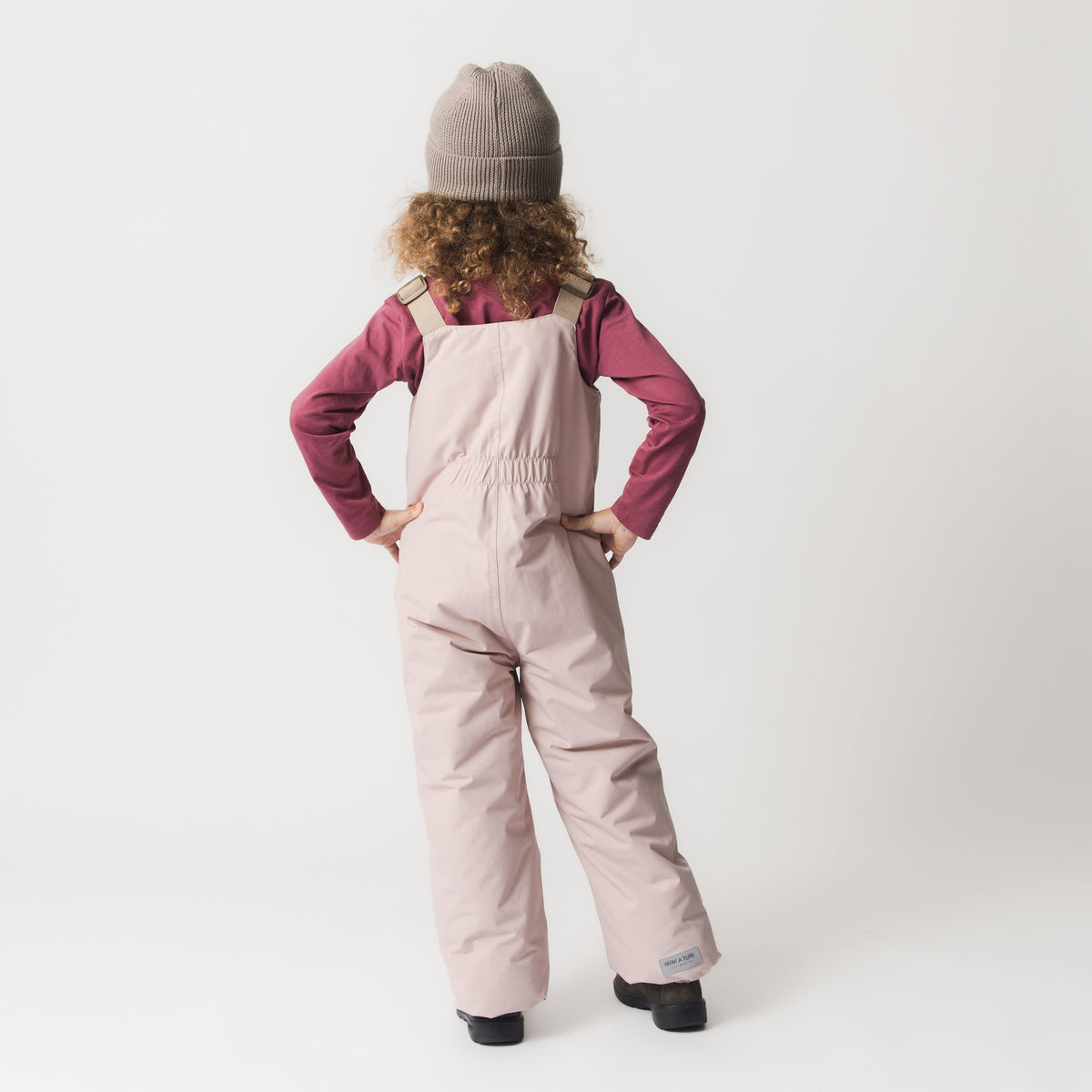 Mini A Ture - 2-piece Winter Coat Wally Fur + Walentex Dungarees