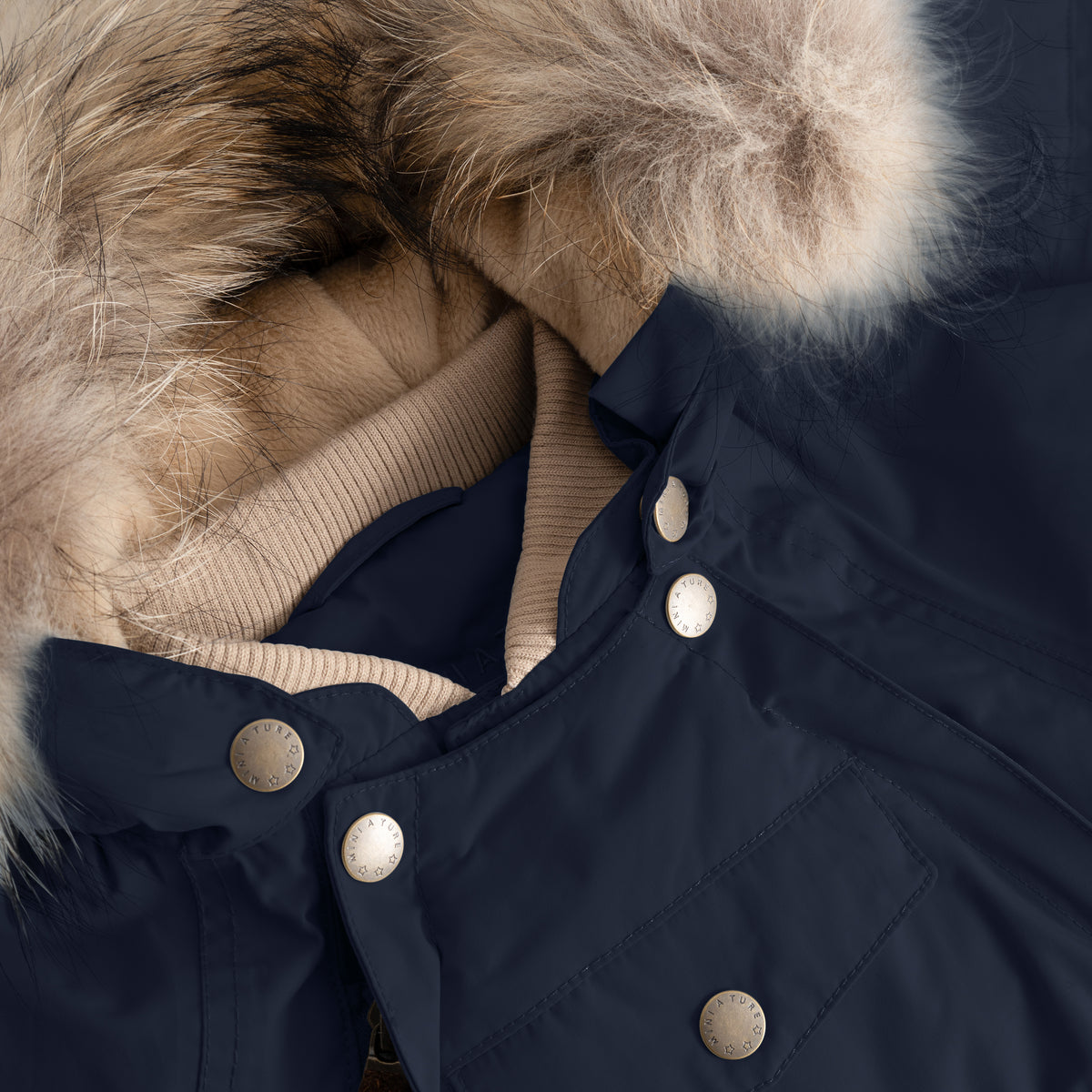 Mini A Ture - Wisti Fur Snowsuit