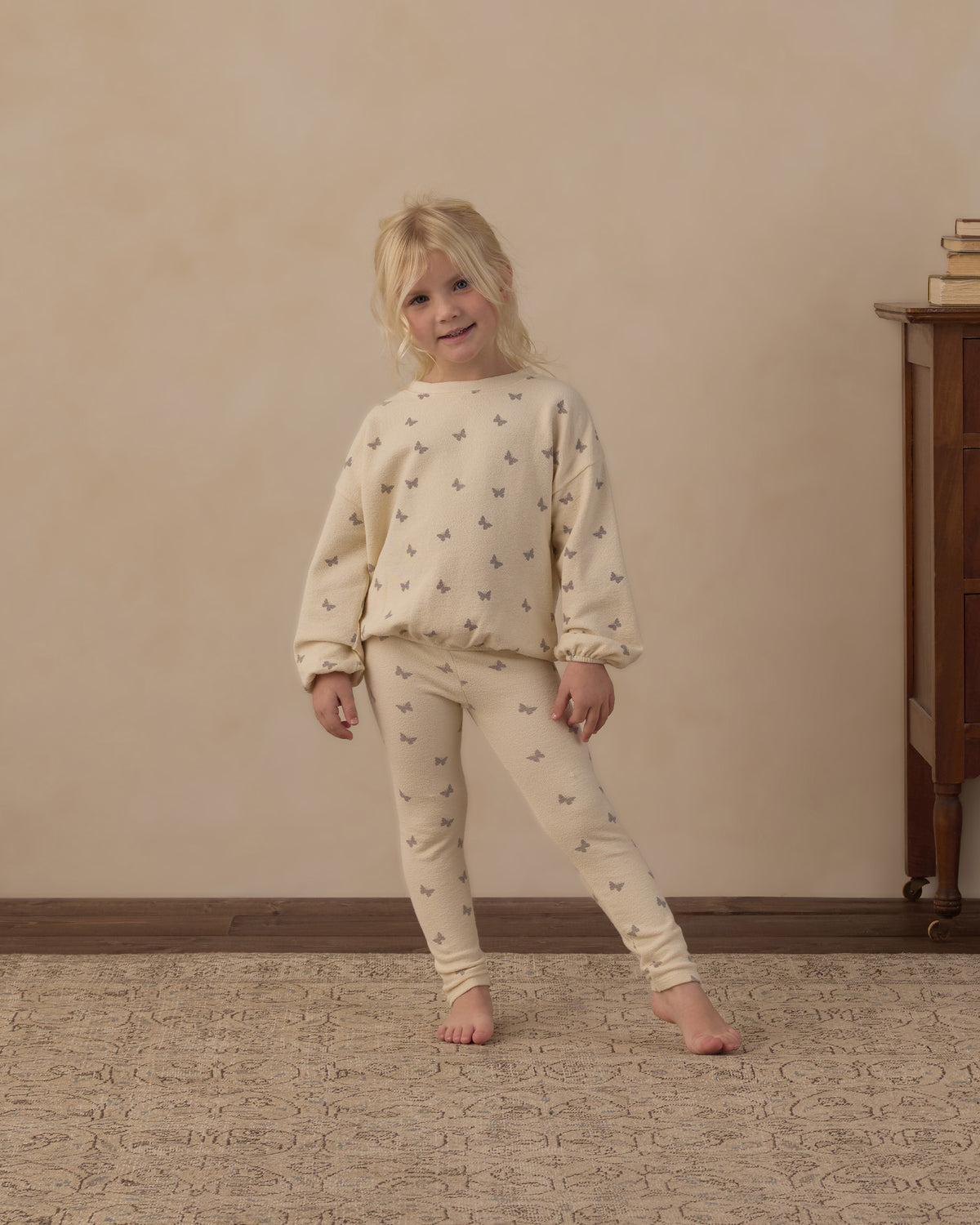 Rylee & Cru - Ensemble à motif papillons et petites fleurs