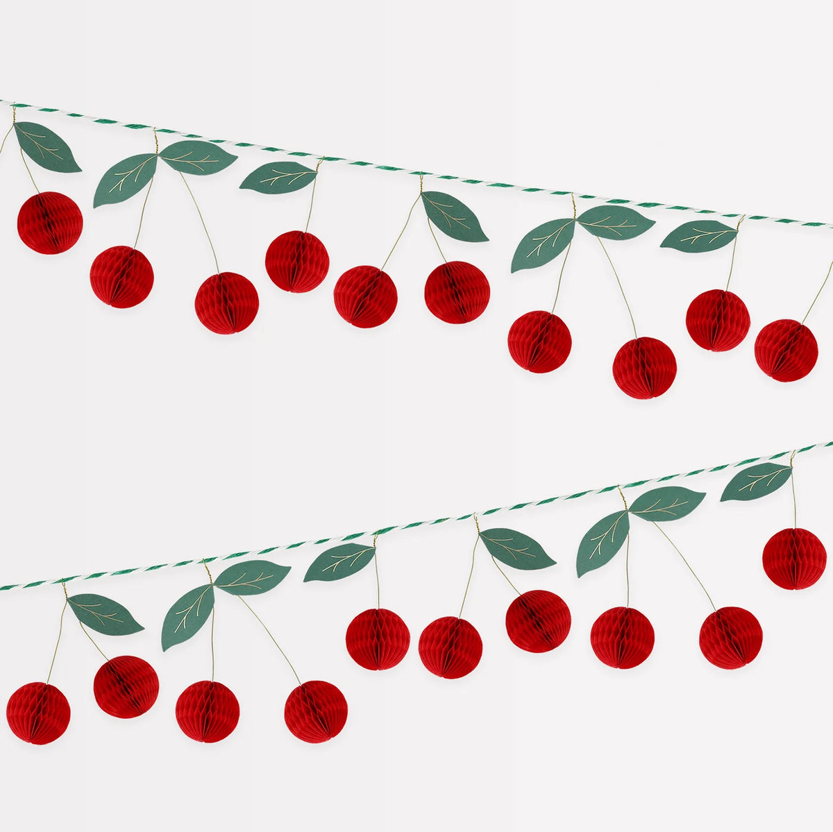 Meri Meri - Cherry Honeycomb Garland