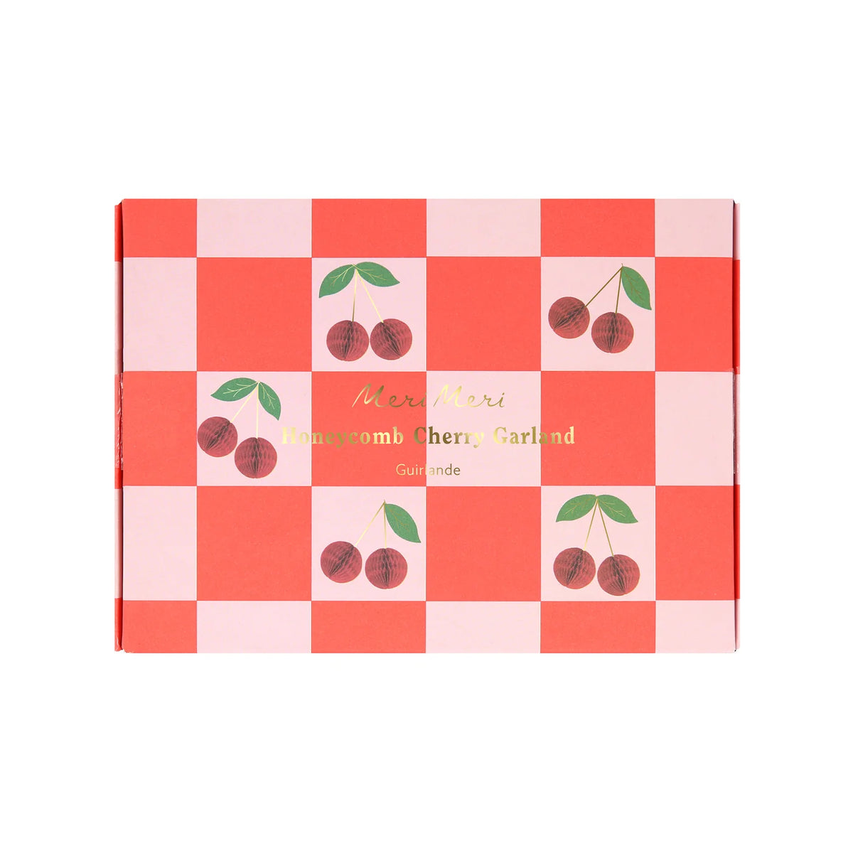 Meri Meri - Cherry Honeycomb Garland