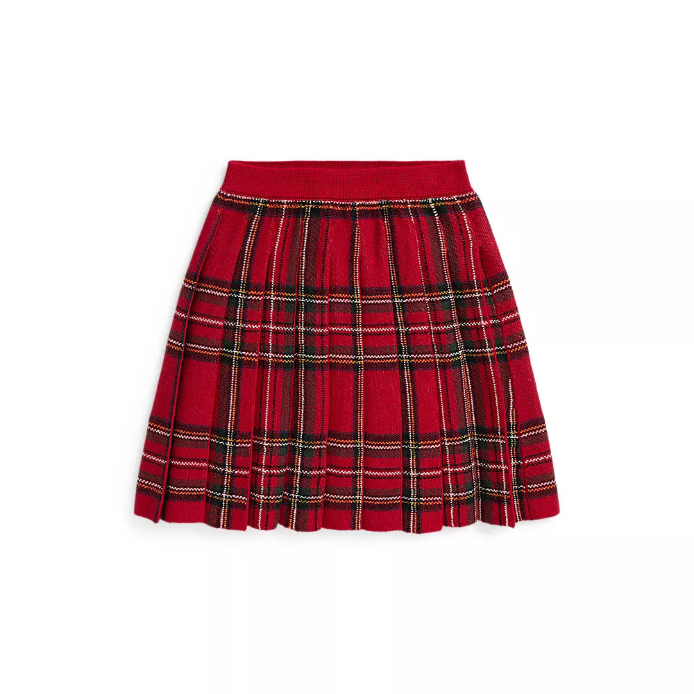 Polo Ralph Lauren - Plaid Cotton-Wool Skirt