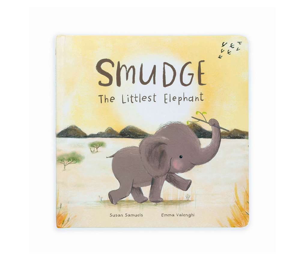 Jellycat - "Smudge the Littlest Elephant" Book