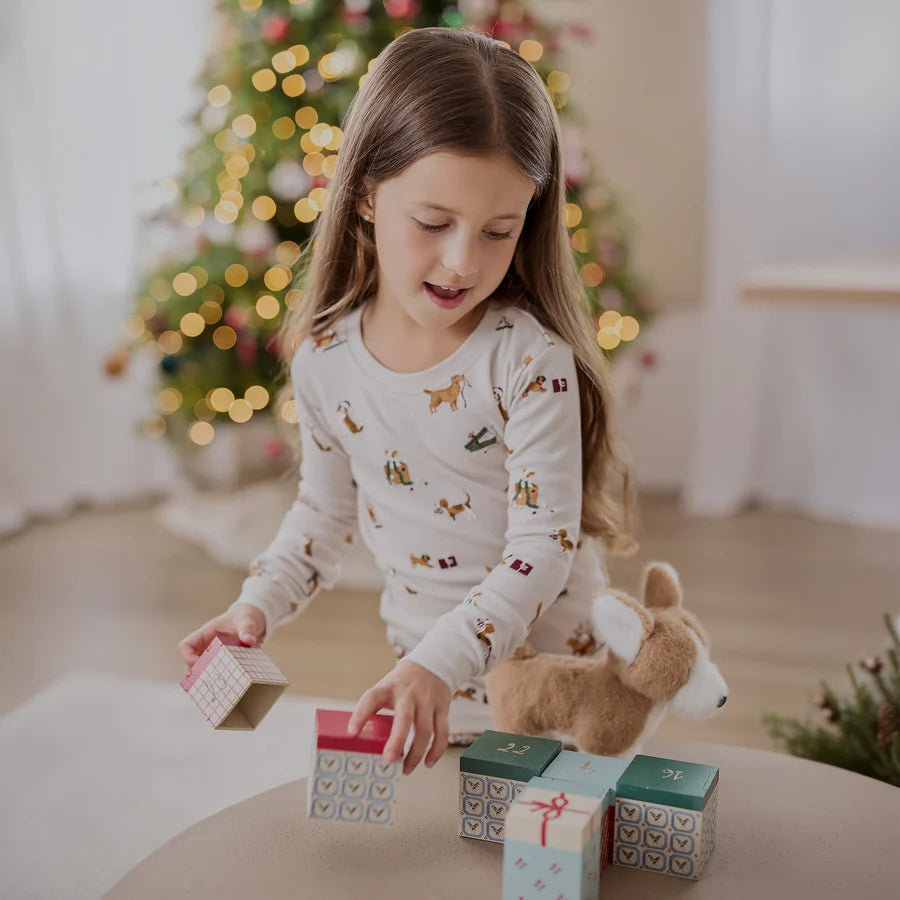 Petit Lem - Ensemble pyjama 2 pièces chiens de Noël
