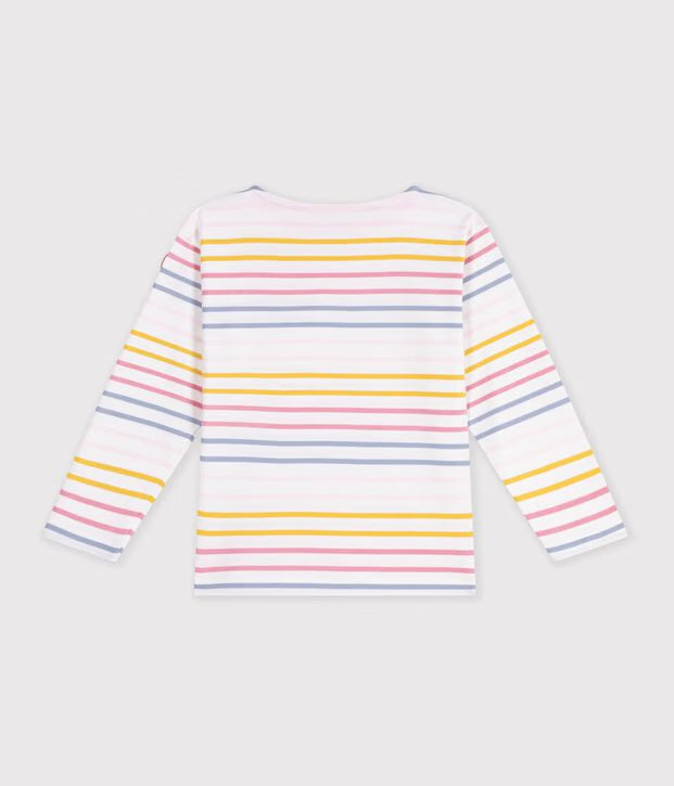 Petit Bateau - Marinière enfant en coton à rayures