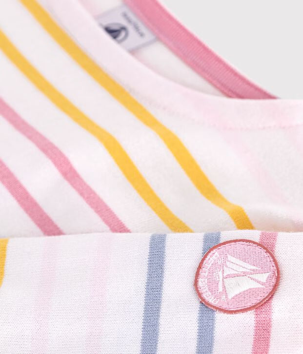 Petit Bateau - Marinière enfant en coton à rayures