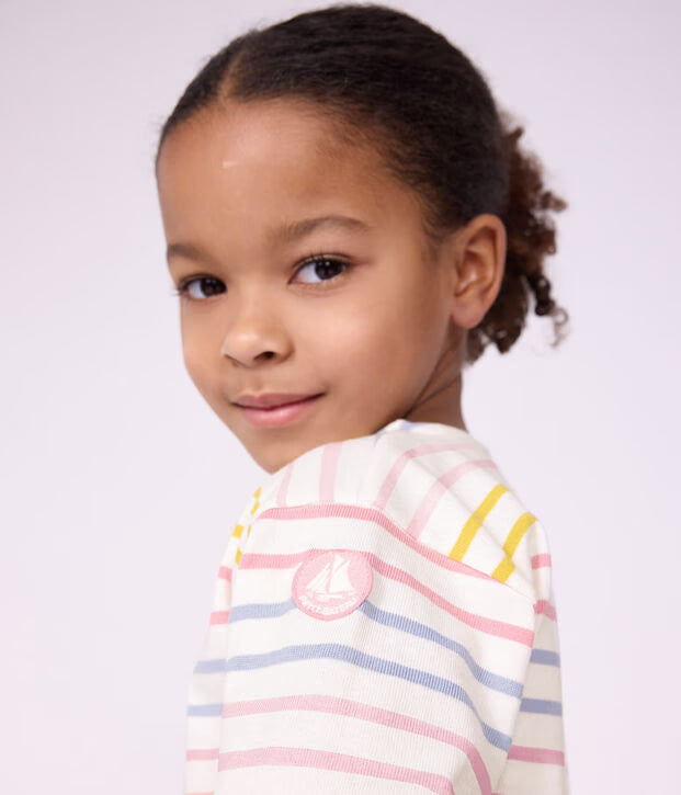 Petit Bateau - Marinière enfant en coton à rayures
